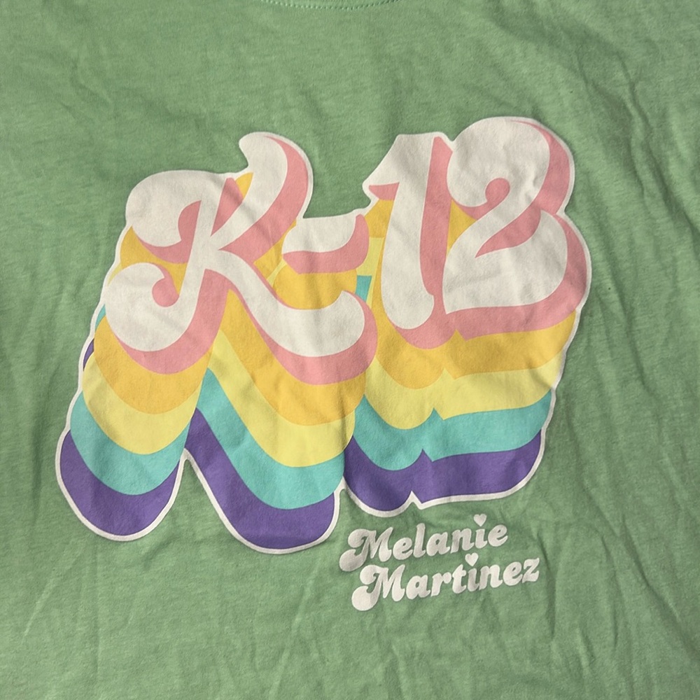 Melanie Martinez K-12 tour Graphic Tee - Women’s Large (Mint) - Hot Topic